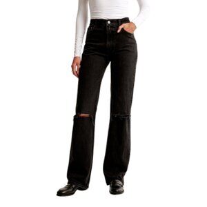Abercrombie & Fitch 90s High Rise curve love